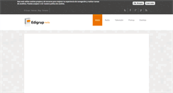 Desktop Screenshot of edigrup.es